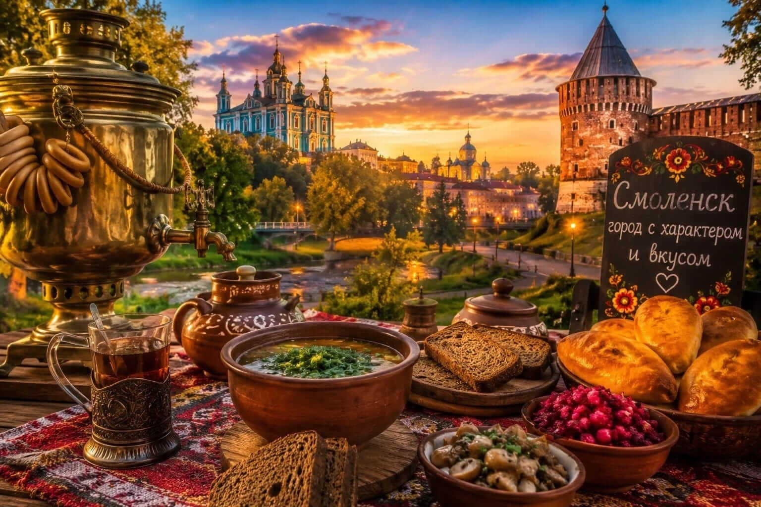Посиделки по-смоленски. Путешествие с гастрономическими удовольствиями, 2 дня
